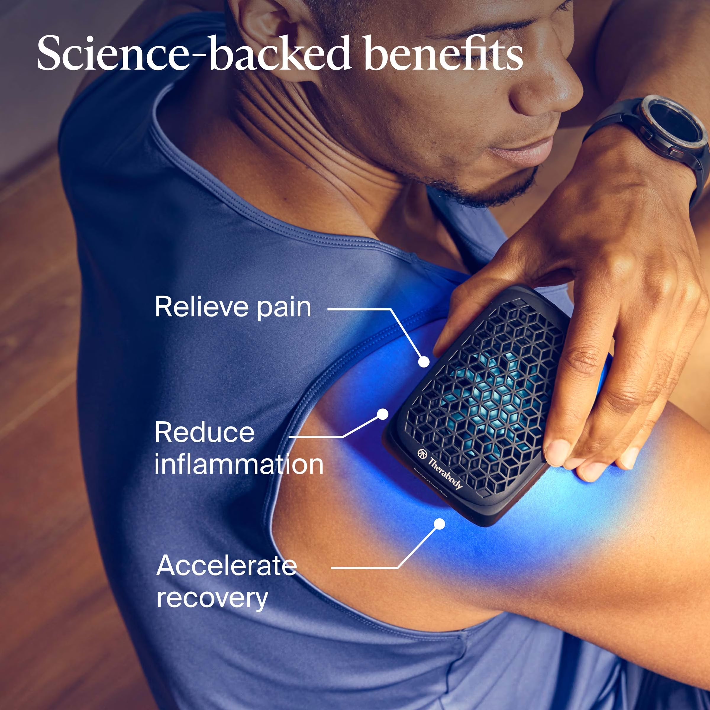 Recoverytherm Cube Cordless Heat & Cold Therapy for Pain Relief and Muscle Recovery