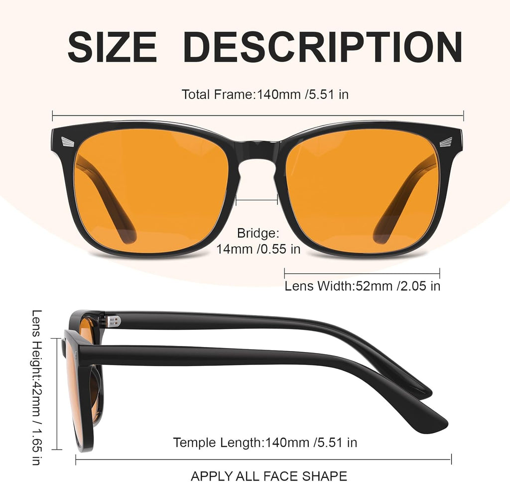 Blue Light Glasses for Woman/Men Computer Blue Light Glasses