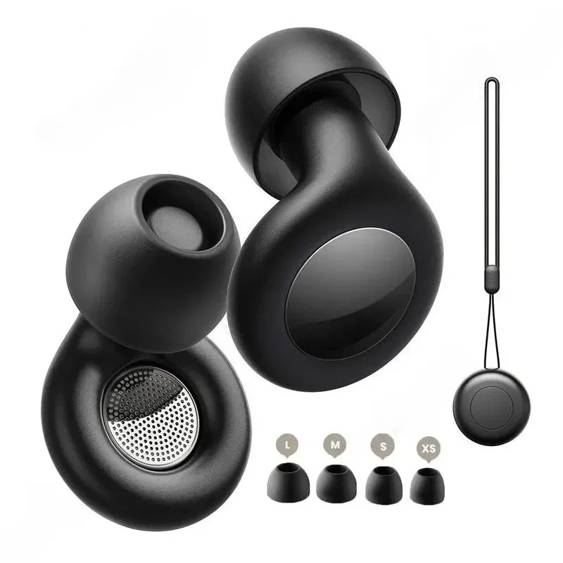 Silicone Earplugs for Sleep Noise Cancel Noise Reduction-Soundproof Reduce Disturbances -Quality Loop Earplugs